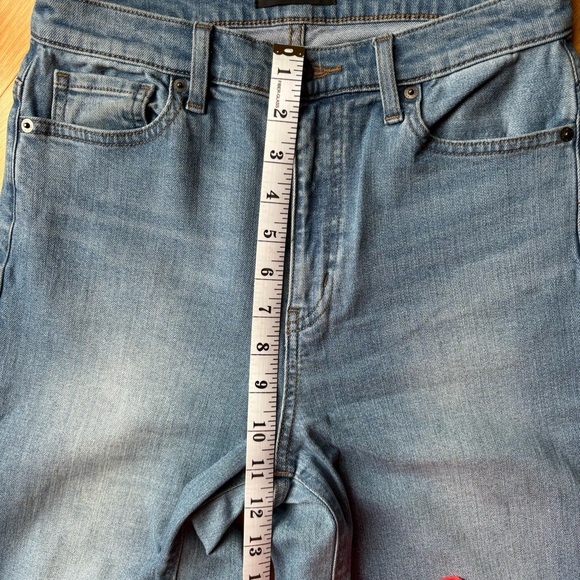 Uniqlo wide straight high waisted denim - Picture 4 of 6